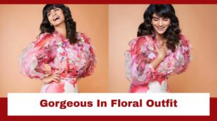 Anveshi Jain Looks Gorgeous in Floral Ruffled Top And Short Skirt, Check Picture