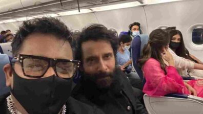 AR Rahman Shares Flight Selfie With Ponniyin Selvan I actors Vikram, Aishwarya Rai Bachchan, And Trisha Krishnan