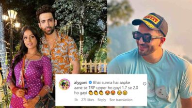 Arjit Taneja shares pictures with Ulka Gupta from Banni Chow sets, Aly Goni comments ‘aapke aane se TRP upper ho gayi’