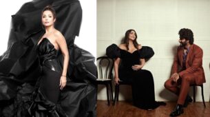 Arjun Kapoor dedicates special message for Sonam Kapoor, Malaika Arora is sensuous beauty in custom-made black moulded dress