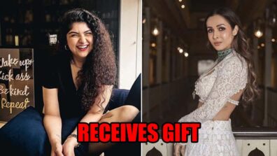 Arjun Kapoor’s sister Anshula Kapoor gets a gift from Malaika Arora, does happy dance