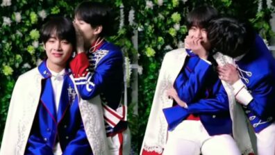 ARMY Special: When BTS member V was kissed and showered with love by other members on camera