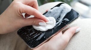 At home, clean your smartphone using this trick to get rid of all the dirt