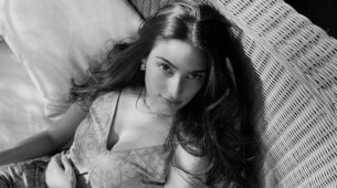Athiya Shetty Looks Hot And Chic In Her Monochrome Printed Outfit