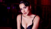 Black Beauty: Urfi Javed Looks Sizzling Hot In Black Mini Dress