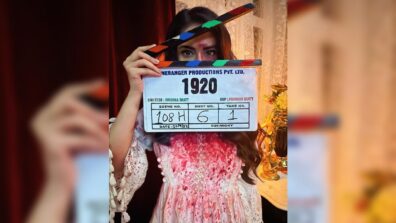 Avika Gor wraps up for ‘1920’, shares pictures from sets 