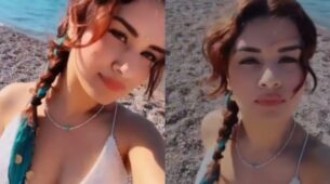 Avneet Kaur turns boho babe in white beach wear, watch