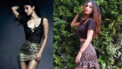 Bewitching sleek appearance of Mouni Roy in mini skirt