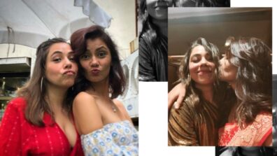 BFF Bonding: Sriti Jha and Maanvi Gagroo are inseparable, give each other cute kisses