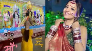 Bhojpuri actress Monalisa celebrates Durga Pujo, shares pictures 