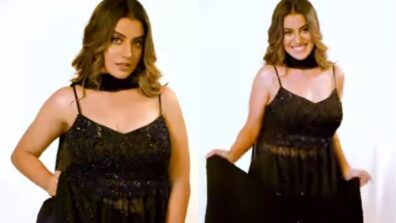 Bhojpuri Babe On Fire: Akshara Singh is a visual delight in black shimmery glittery outfit, see limitless swag