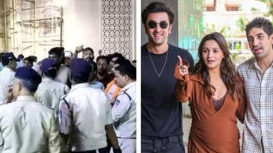 Big News: Ranbir Kapoor and Alia Bhatt stopped from entering Ujjain temple due to controversial 'beef' statement 689568