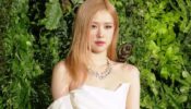 Blackpink Rose Looks Sassy In White Off-shoulder Gown With Gorgeous Jewelry At Tiffany & Co. 2022