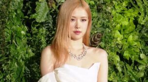 Blackpink Rose Looks Sassy In White Off-shoulder Gown With Gorgeous Jewelry At Tiffany & Co. 2022