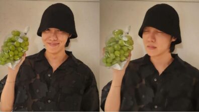 BTS member J-Hope enjoys grapes cultivated by elder brother, see happy moment