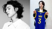 BTS Suga’s Latest Pictures Flaunting Jawline And Jersey No.3 Making Fans Get Lovestruck