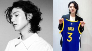 BTS Suga’s Latest Pictures Flaunting Jawline And Jersey No.3 Making Fans Get Lovestruck