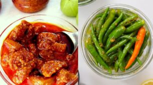 Chatpata Indian masala pickles which are must try