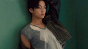Check Out: BTS’s V Looks Dapper On The October Cover Of “Vogue Korea” Magazine