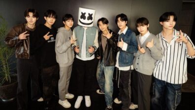 Check Out: TXT Meets Marshmello At HYBE Office, Fans Aniticipate Collaboration