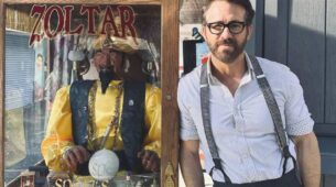 Check Out: Ryan Reynolds Looks Crisp In Suspender And Pants, Says “I Wish, I Were Big”