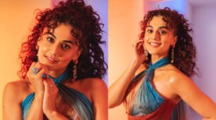 Check Out: Taapsee Pannu Looks Sensational In A Gorgeous Gown By Designer Fouad Sarkis At The Filmfare Awards