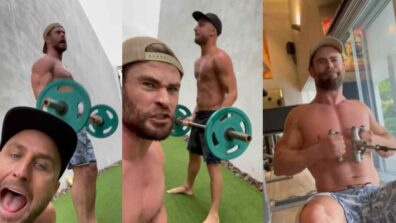 Chris Hemsworth’s Sweating And Healthy Workout Routine