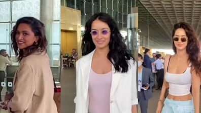 Deepika Padukone, Disha Patani, And Shradha Kapoor Get Papped At Airport, Giving Us Hottest Looks