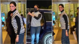 Deepika Padukone Gets Papped At Airport, Looks Hot And Chic In Casual Outfit