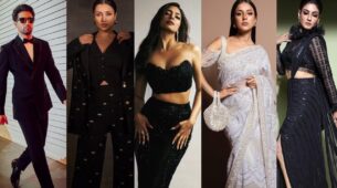 Designer Alert: Ace Bollywood Actors Vicky Kaushal, Parineeti Chopra, Malavika Mohanan, Shehnaaz Gill And Raveena Tandon Stealing The Glamour In Stunning Outfits Designed By Manish Malhotra