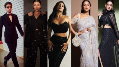 Designer Alert: Ace Bollywood Actors Vicky Kaushal, Parineeti Chopra, Malavika Mohanan, Shehnaaz Gill And Raveena Tandon Stealing The Glamour In Stunning Outfits Designed By Manish Malhotra