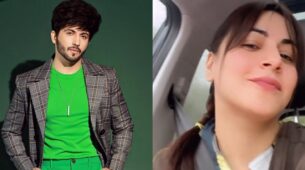 Dheeraj Dhoopar is a visual delight in green embellished outfit and overcoat, Shraddha Arya grooves to “sawaan Mein lag gayi aag…”