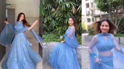 Dil Ko Tum Mere Deewana Lagta Hai: Anushka Sen is a happy soul in blue lehenga choli, fans in love