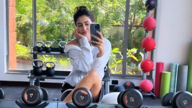 Disha Patani Gives A Glimpse Of Her Gym In Between Workout