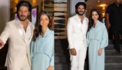 Dulquer Salmaan Poses With Wife Amal Sufiya At The Special Screening Of Chup: Revenge Of The Artist