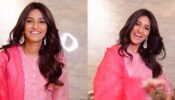 Erica Fernandes looks like Barbie in pink embellished salwar suit, see pics