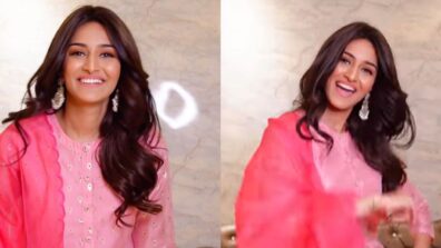 Erica Fernandes looks like Barbie in pink embellished salwar suit, see pics