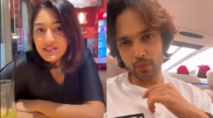Erica Fernandes tries yummy hot pot food item, Parth Samthaan says, “chalo…”