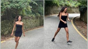 Esha Gupta is goddess in LBD, fans in love