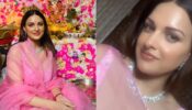 Ethnic Queen: Himanshi Khurana Seeks Blessings Of Lord Ganesha In Pink Attire