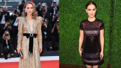 Every Time Natalie Portman Walked On The Red Carpet In Sequins To Kill