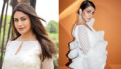 Fashion Challenge: Surbhi Chandna Vs Hina Khan: Who’s stabbing your hearts in white? (Vote Now)