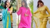 Fashion Queens: Karishma Tanna, Divya Khosla Kumar, And Pooja Hegde Sizzle The Sharara Look For Ganesh Chaturthi Festival