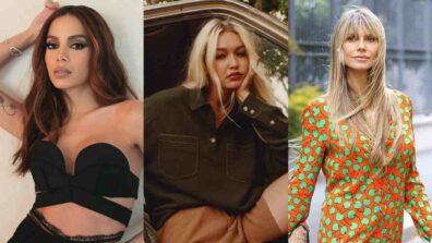 Fashionistas Jessica Alba, Gigi Hadid, And Heidi Klum Sizzle The Unique Designed Outfits