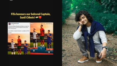 FIFA Madness: RadhaKrishn fame Sumedh Mudgalkar shares congratulatory message for Indian football captain Sunil Chhetri, check out