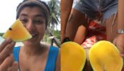 Food Vlog: TMKOC diva Nidhi Bhanushali shares adorable video, talks about love for yellow watermelon and its amazing taste