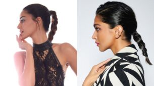 From Ananya Panday To Deepika Padukone, 3 Easy Steps To Rock Stylish Rope Twist Ponytail