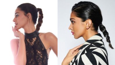 From Ananya Panday To Deepika Padukone, 3 Easy Steps To Rock Stylish Rope Twist Ponytail