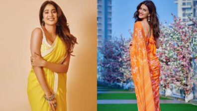 From Kriti Sanon To Janhvi Kapoor: Learn To Style Your Chiffon Saree Like Diva