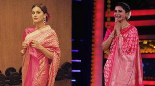 From Tapsee Pannu to Samantha Ruth Prabhu: South actresses in pink sarees
